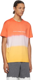 Givenchy Orange Faded Effect 'Studio Homme' T-Shirt