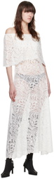 Beaufille White Lotta Maxi Dress