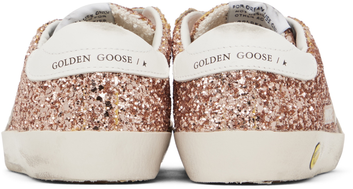 Golden Goose Kids Pink Old School Sneakers Golden Goose Deluxe Brand