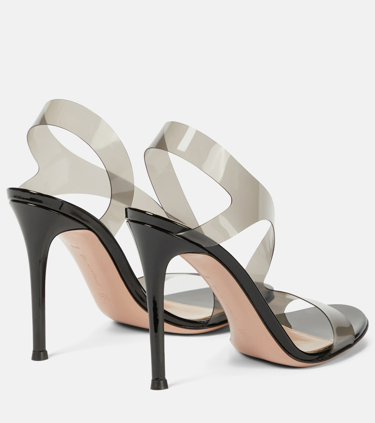 Gianvito Rossi Metropolis Pvc Slingback Sandals