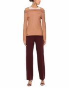 Manila Grace Womens Sweater in Brown