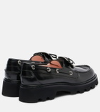 Roger Vivier Viv' Rangers Truck leather loafers