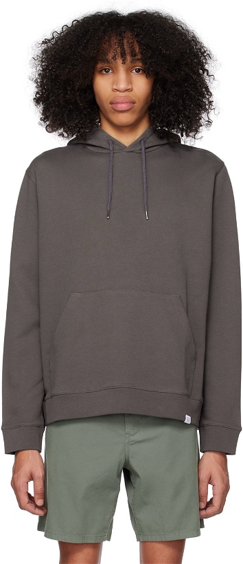 Photo: NORSE PROJECTS Brown Vagn Classic Hoodie