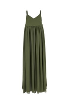 Ballantyne Military Green Polyester Dress