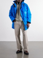 Canada Goose - Expedition Hooded Logo-Appliquéd Shell Down Parka - Blue