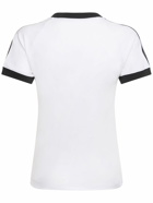 ADIDAS ORIGINALS - 3-stripes Slim Cotton T-shirt