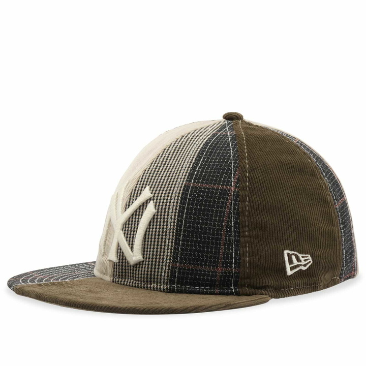 Photo: New Era New York Yankees Patchwork 9Fifty Cap in Brown