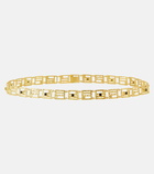 Khaite - x Elhanati 24kt gold-plated silver choker