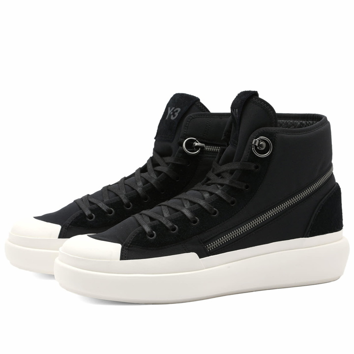 Photo: Y-3 Men's Ajatu Court High Sneakers in Black