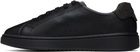 Hugo Black Leather Sneakers