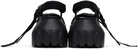 Rick Owens Black Hollywood Mega Tractor Heeled Sandals