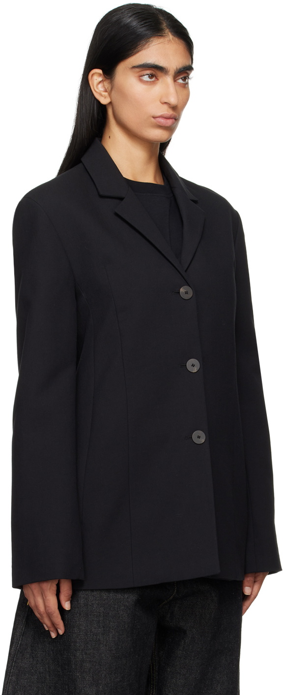 Studio Nicholson Black Weston Blazer Studio Nicholson
