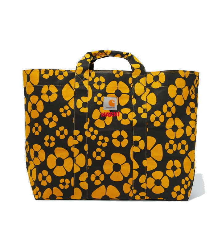 Photo: Marni - x Carhartt printed tote bag