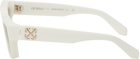 Off-White White Virgil Sunglasses