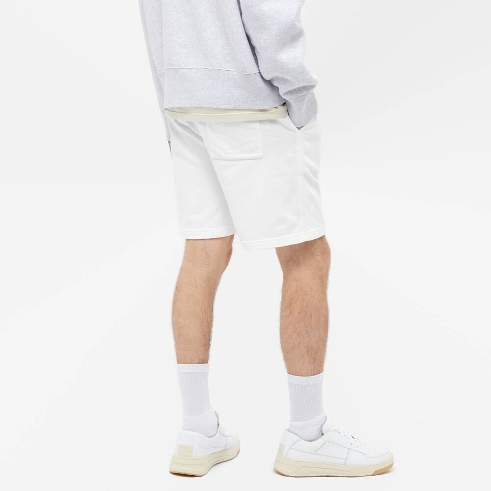 Colorful Standard Men's Classic Organic Sweat Shorts in Optical White
