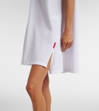 Loewe Double L cotton piqué polo dress
