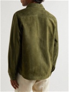 Paul Smith - Suede Shirt Jacket - Green