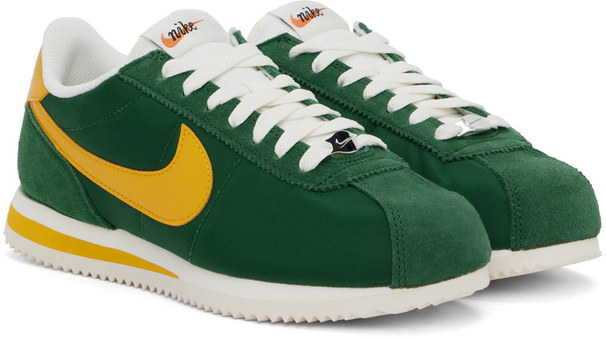 Green and fashion yellow cortez