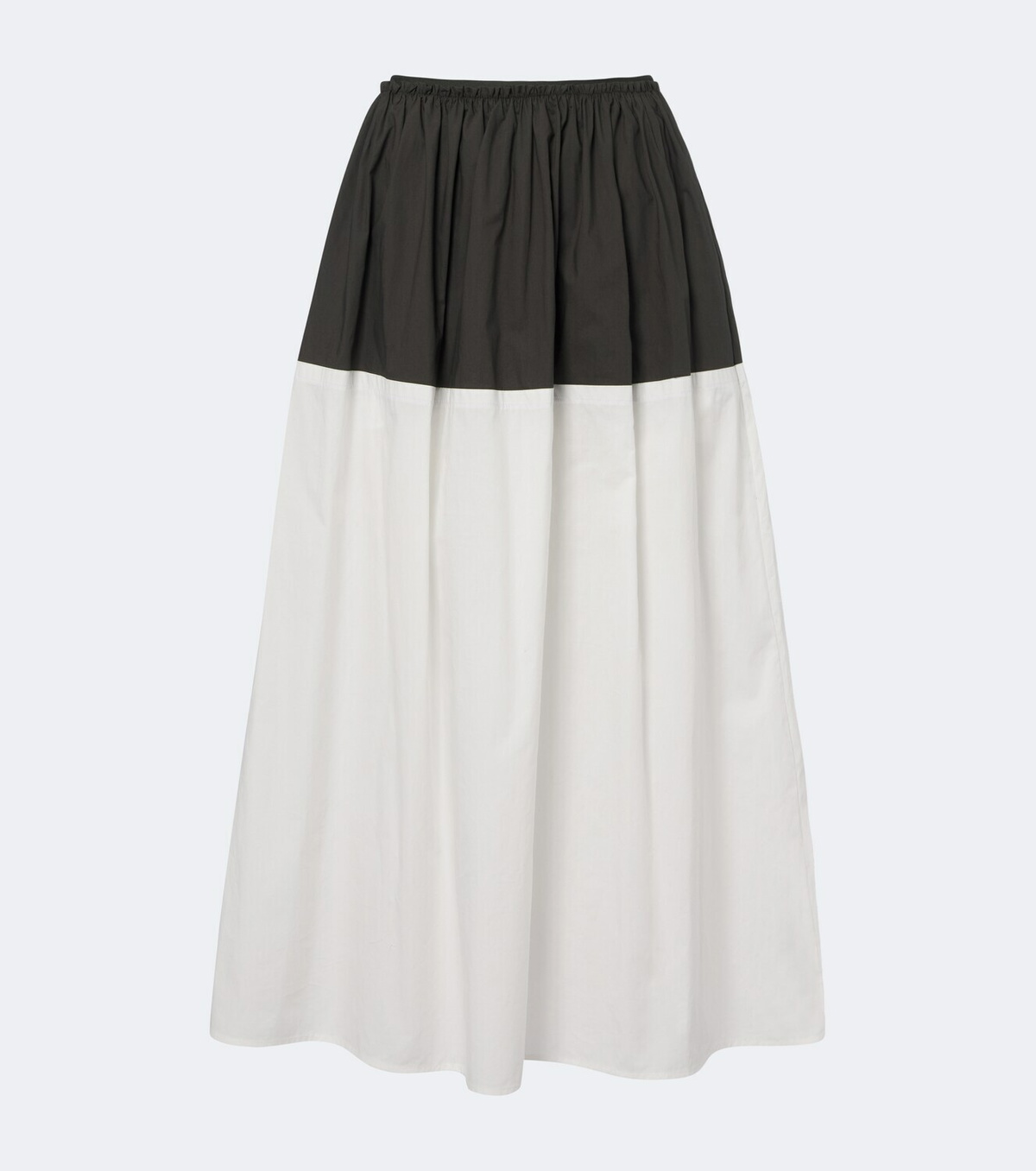 Proenza Schouler White Label Nyla cotton poplin midi skirt