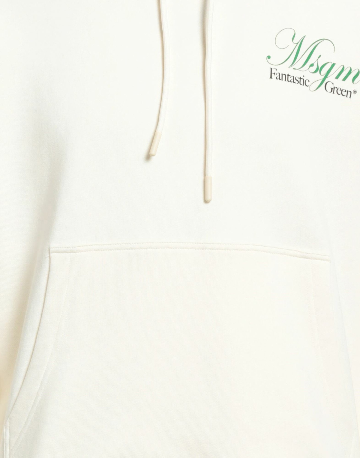 Msgm Mens Sweatshirt Ivory
