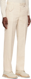 Jacquemus Beige Le Papier 'Le Pantalon Meli' Trousers