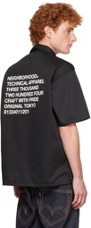 Neighborhood Black Polyester Shirt