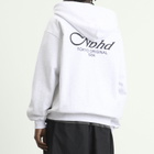 Neighborhood Men's Staple Logo Zip Hoodie in Oatmeal