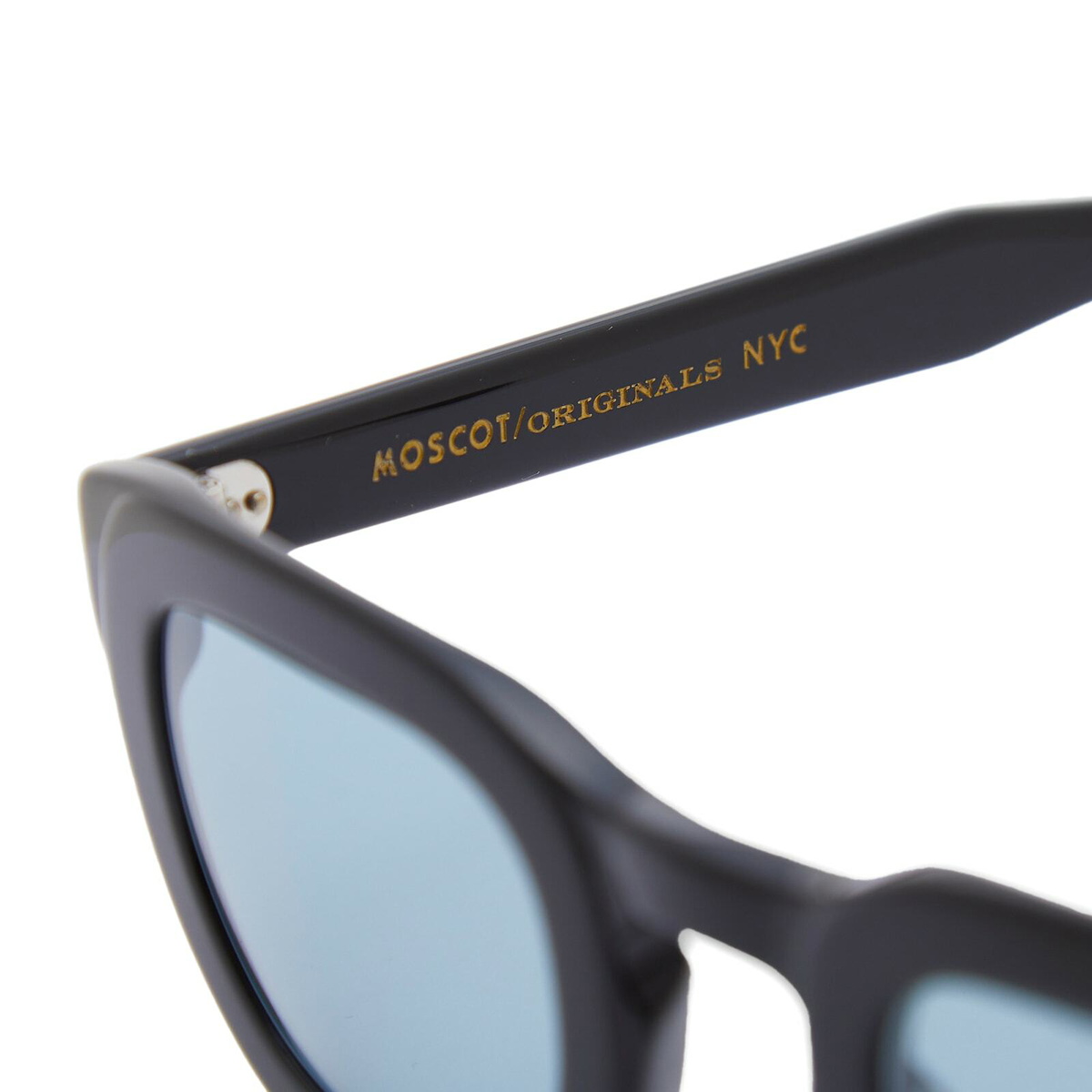 Moscot Men's Telena Sunglasses in Black/Blue