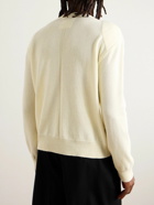 Jil Sander - Panelled Virgin Wool-Blend Sweater - Yellow