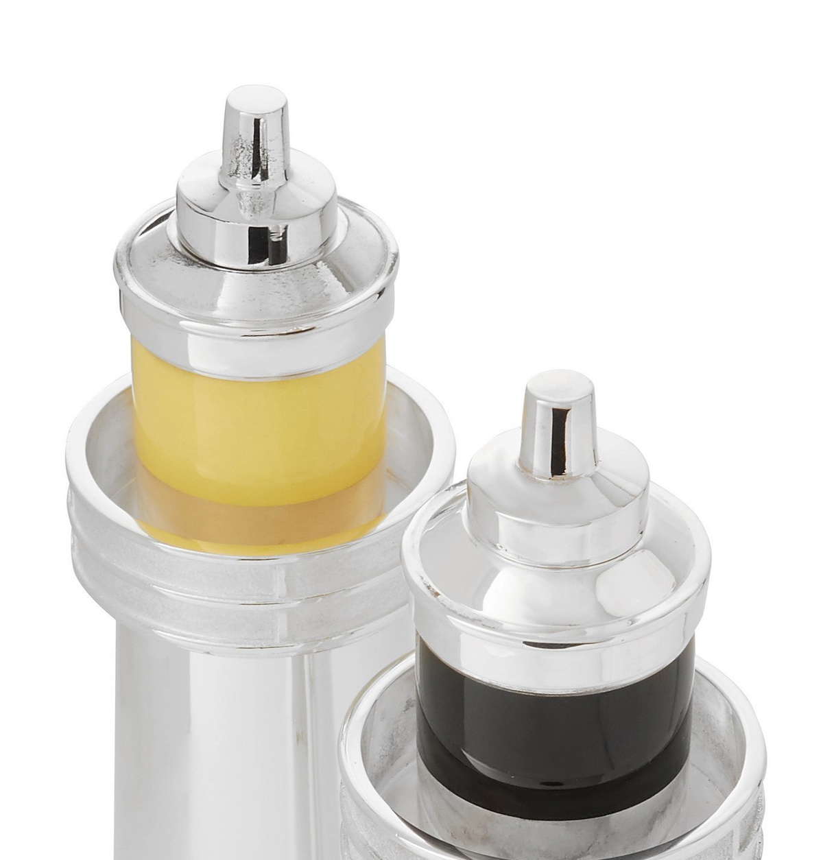Asprey - Sterling Silver Salt and Pepper Mills - Silver