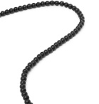 David Yurman - Onyx and Sterling Silver Beaded Necklace - Black