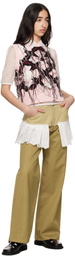 Charles Jeffrey LOVERBOY Pink Guddle Vest