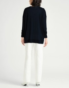 Roberto Collina Womens Sweater Midnight in Blue