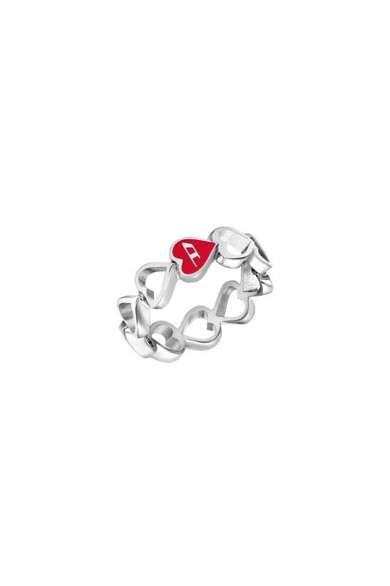 Photo: Diesel Stainless Steel Band Ring - Rings - Unisex - Silver