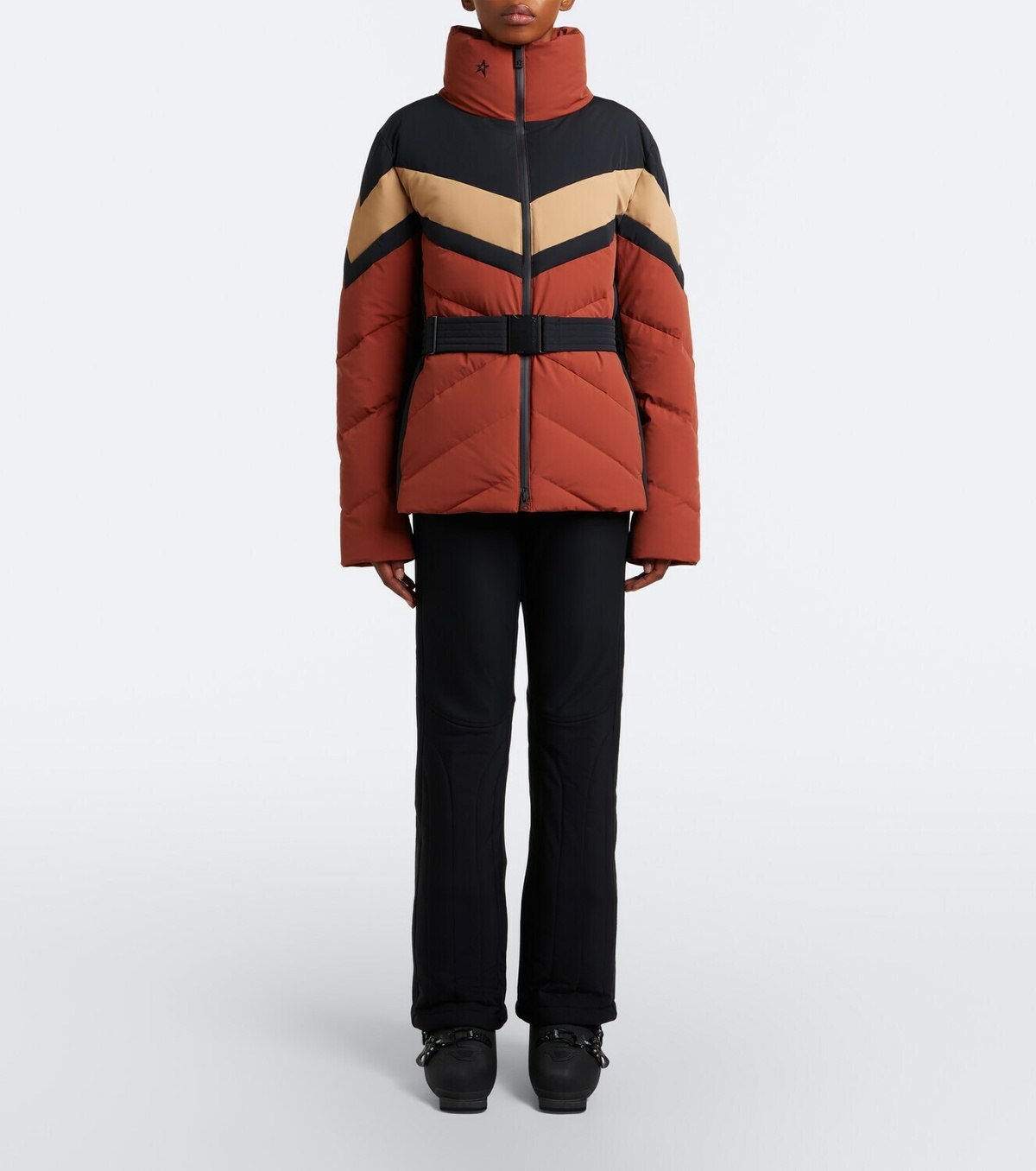 Perfect Moment JG belted down ski jacket