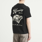 Ronning Men's Records T-Shirt in Black