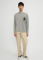 JW Anderson Panelled Breton Long Sleeve T-Shirt