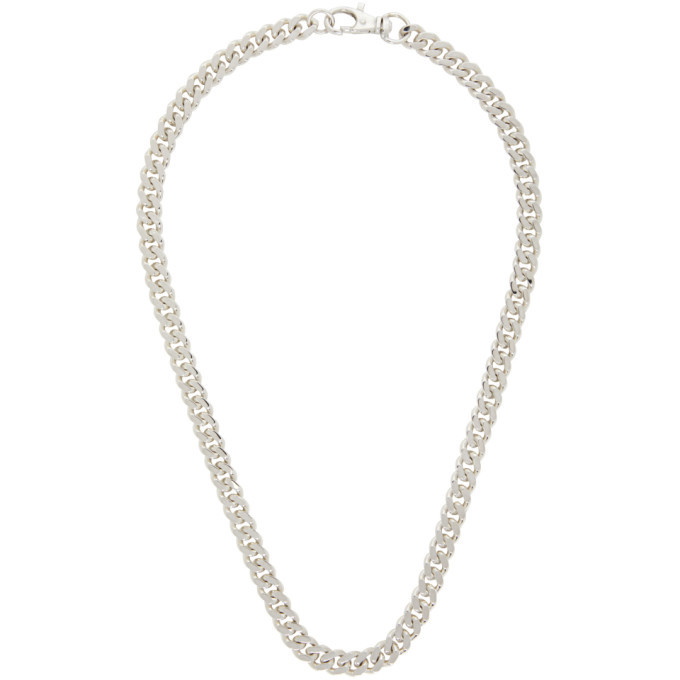 Photo: Hatton Labs Silver HL Classic Cuban Chain Necklace