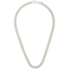 Hatton Labs Silver HL Classic Cuban Chain Necklace