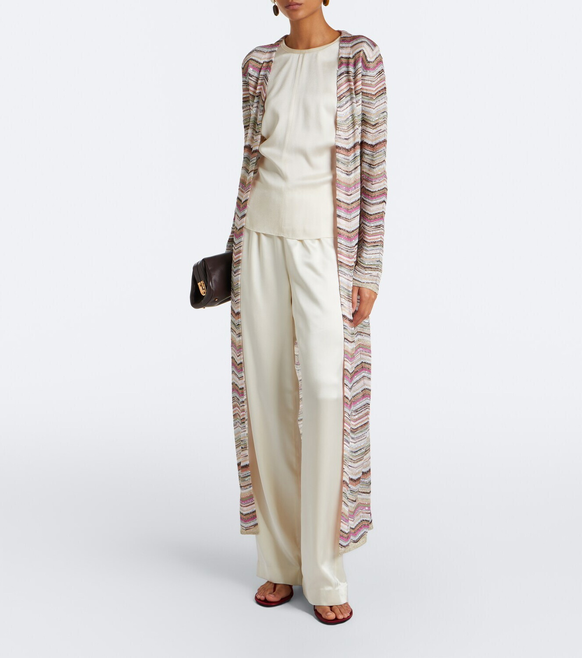 Missoni Zigzag lamé cardigan