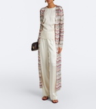 Missoni Zigzag lamé cardigan