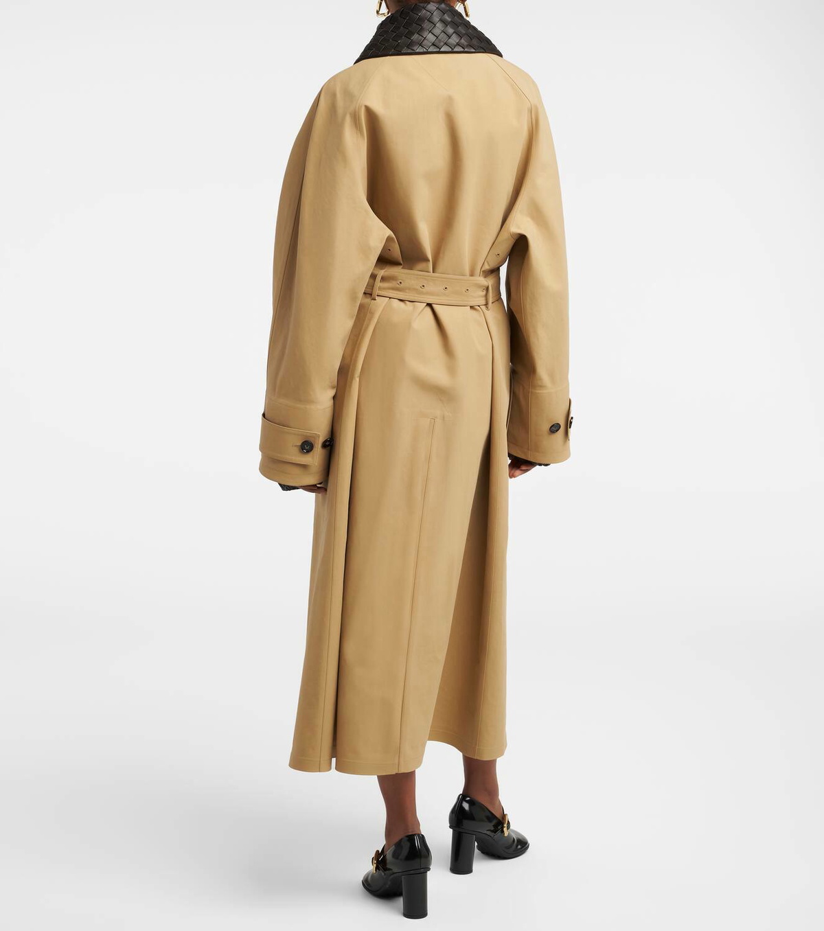 Bottega Veneta Cotton-blend trench coat Bottega Veneta