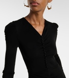 Isabel Marant Nejma gathered midi dress