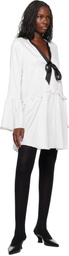 Kika Vargas White Issa Minidress