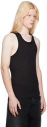 Alexander Wang Black Scoop Neck Tank Top