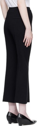 High Sport Black Merino Kick Trousers