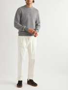Altea - Cashmere, Mohair and Wool-Blend Sweater - Gray