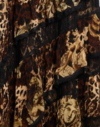 Camilla Womens Maxi dress in Brown