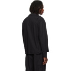 Stone Island Black 1200005 Stretch Cotton Tela 'PARACADUTE' Shirt