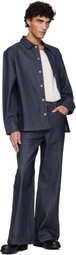 A.P.C. Navy Japanese Denim Jacket